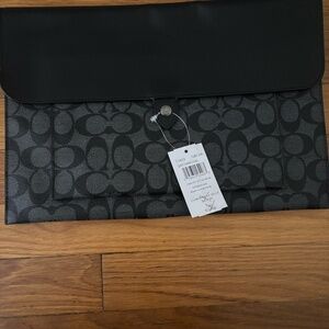 Coach laptop case